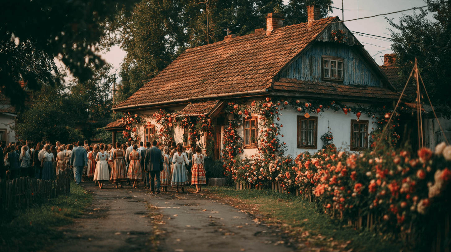 Svadbene tradicije u Srbiji — kum, barjak, slatki sto, koverta